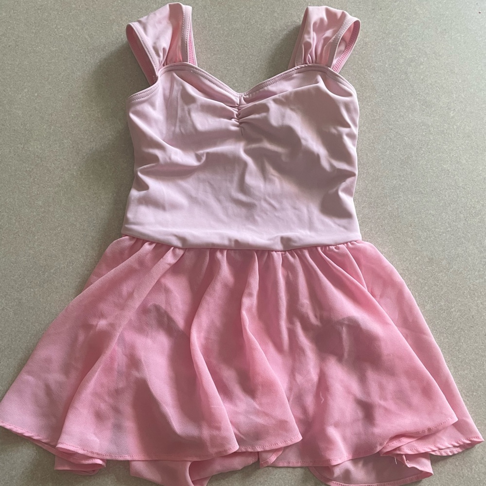 Ballare pink ballerina leotard, child’s 7/8.